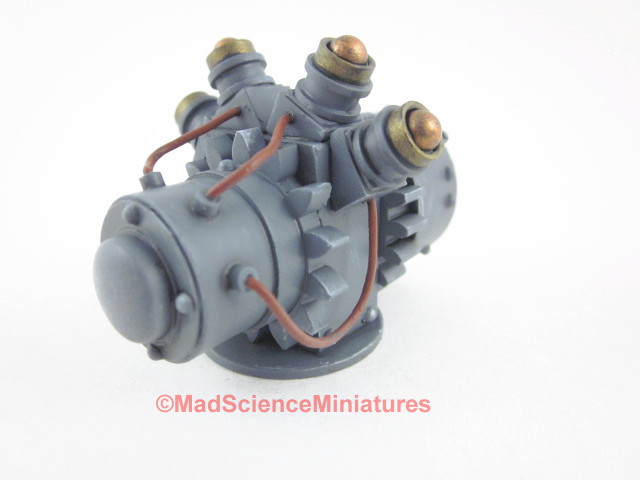 Power generator for the mad scientist's laboratory 1:12 scale dollhouse miniature - MadScienceMiniatures.com