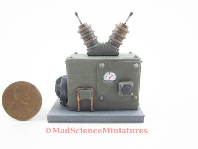 Small equipment for the miniature mad science laboratory in 1:12 scale - MadScienceMiniatures.com